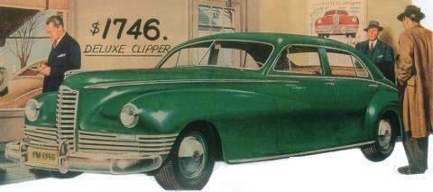 1946 21st 1612 Deluxe Clipper Eight Touring Sedan