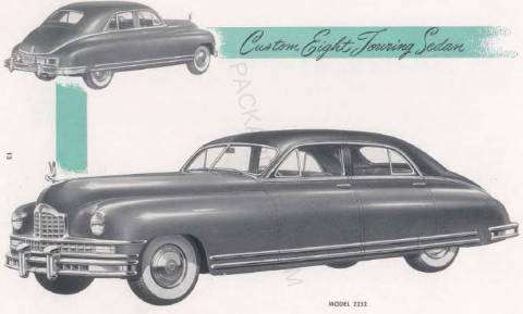 1949 22nd 2252-9 Custom Eight Touring Sedan