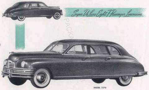 1949 22nd 2270-9 Super Deluxe Eight Limousine