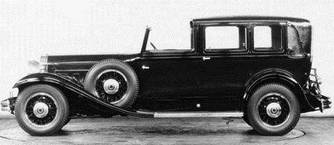 1931 8th 3003 Individual Custom Eight All Weather Town Car Landaulet