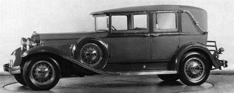 1931 8th 3004 Individual Custom Eight Cabriolet Sedan Limo