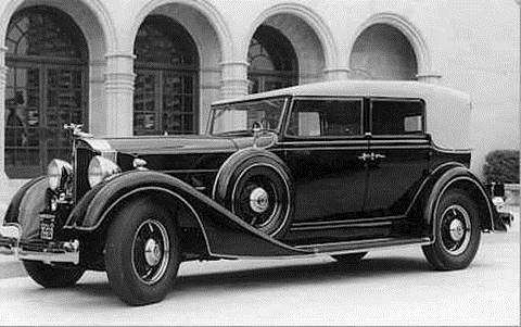 1934 11th 723 Eight Convertible Sedan