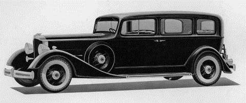 1934 11th 715 Eight Sedan Limo