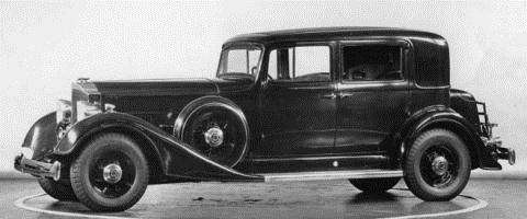 1934 11th 756 Super Eight Club Sedan