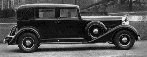 1934 11th 752 Super Eight Formal Sedan