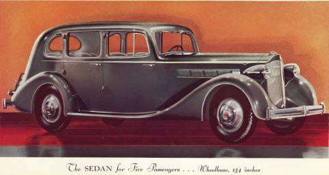 1935 12th 813 Eight Sedan