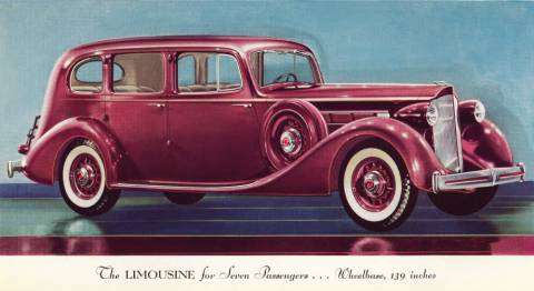 1935 12th 815 Eight Limo