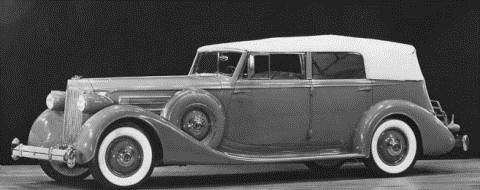 1935 12th 873 Twelve Convertible Sedan