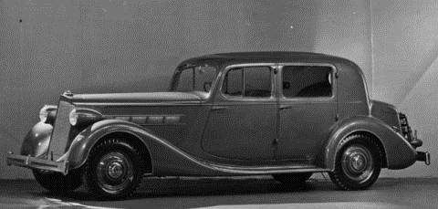 1936 14th 916 Eight Club Sedan