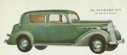 1937 15th 1086 Six Club Sedan