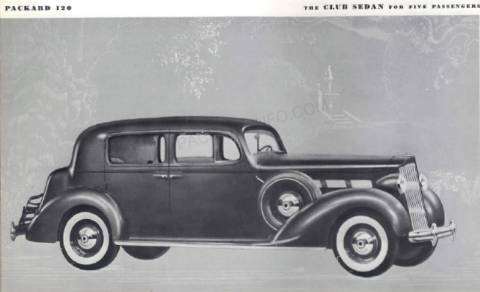 1937 15th 1096 One Twenty Club Sedan