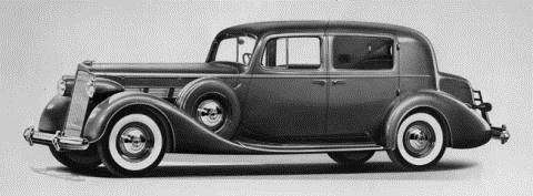 1937 15th 1016 Super Eight Club Sedan