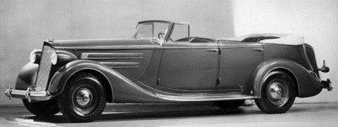 1937 15th 1073 Twelve Convertible Sedan