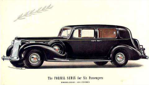 1938 16th 1132 Twelve Formal Sedan