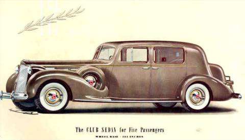 1938 16th 1136 Twelve Club Sedan