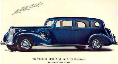 1938 16th 1135 Twelve Touring Limo