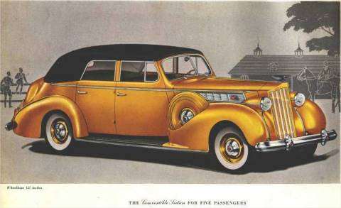 1939 17th 1277 Super Eight Convertible Sedan