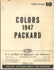 1947 Packard DuPont Paint Chips Image