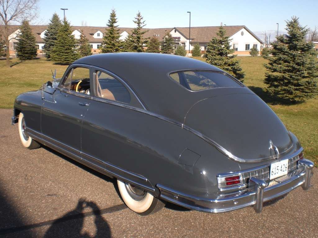 a 1949 Packard 8 Deluxe.