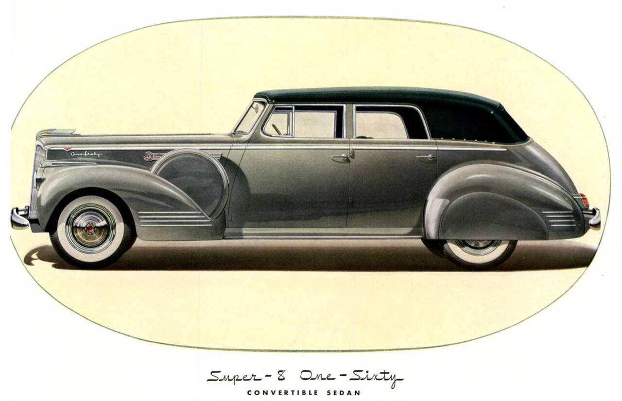 1941 19th 1477DE Deluxe Convertible Sedan