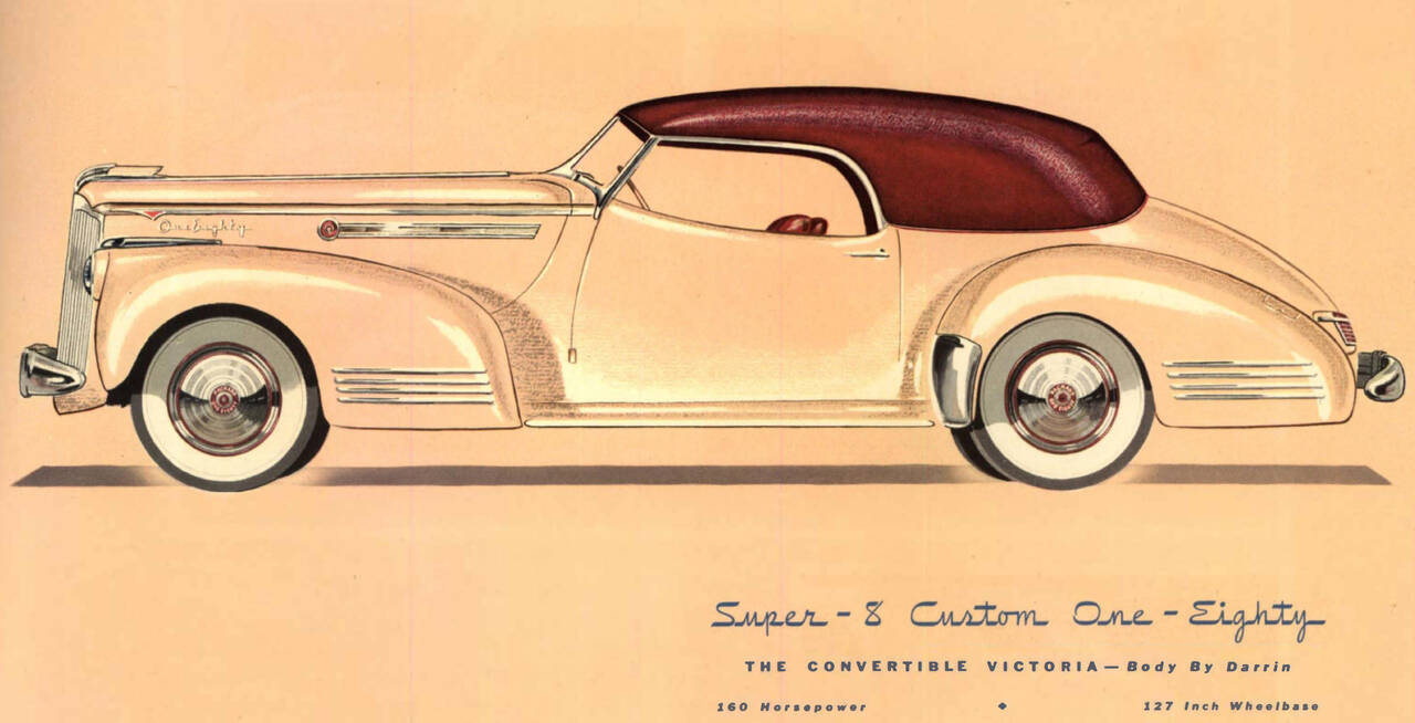 1941 19th 1429 Darrin Victoria Convertible