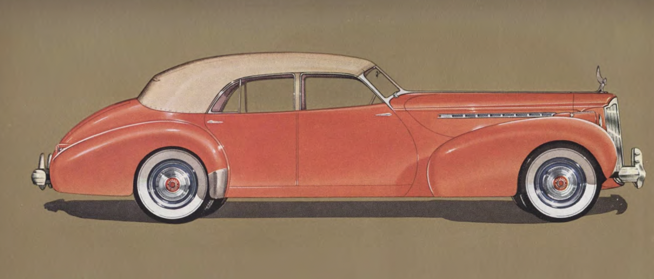 1940 18th 710 Darrin Convertible Sedan