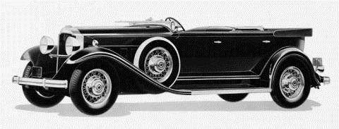 1932 9th 521 Standard Eight Sport Phaeton