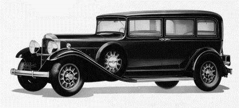 1932 9th 505 Standard Eight Sedan Limo