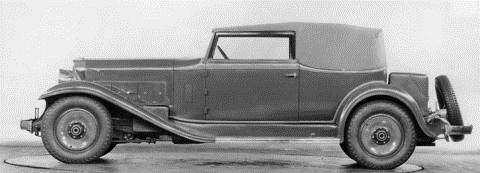1932 9th 527 Standard Eight Victoria Convertible