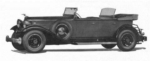 1932 9th 531 Deluxe Eight Sport Phaeton