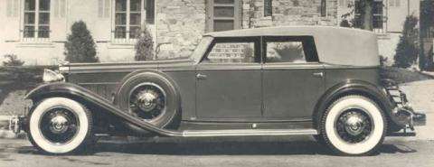 1932 9th 2070 Individual Custom Convertible Sedan by Dietrich