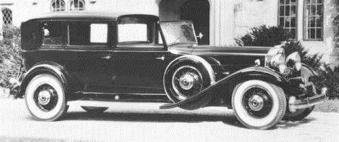 1932 9th 4002 Individual Custom All Weather Town Car
