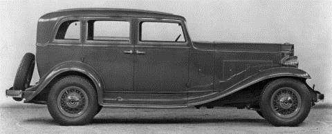 1933 10th 603 Eight Sedan