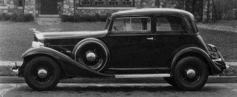 1933 10th 602 Eight Coupe Sedan