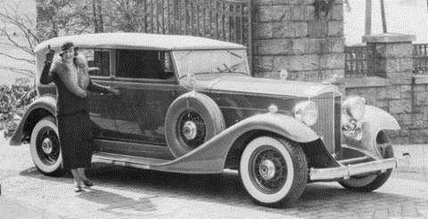 1933 10th 623 Eight Convertible Sedan