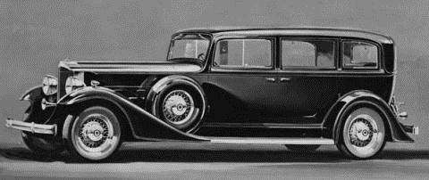 1933 10th 615 Eight Sedan Limo