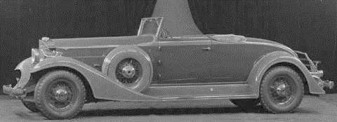 1933 10th 659 Super Eight Coupe Roadster