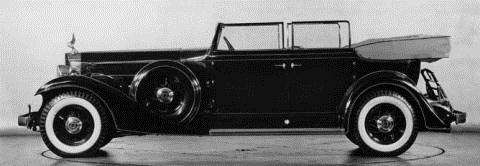 1933 10th 663 Super Eight Convertible Sedan