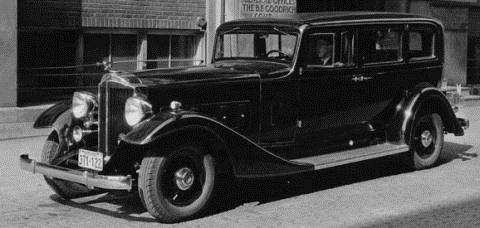 1933 10th 655 Super Eight Sedan Limo