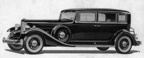 1933 10th 633 Twelve Sedan
