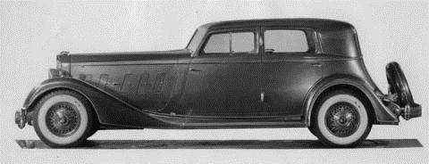 1933 10th 3182 Custom Twelve Sport Sedan by Dietrich