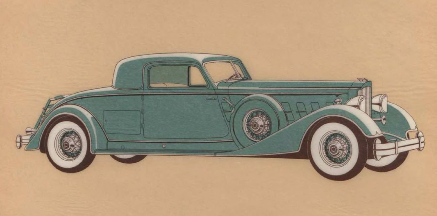 1934 11th 4068 Stationary Coupe by Dietrich