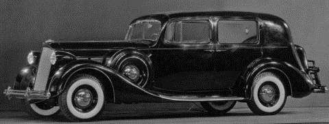 1937 15th 1012 Super Eight Formal Sedan