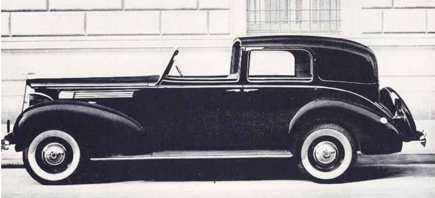 1938 16th 1665 All-Weather Cabriolet by Rollston