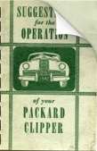 1942 Packard Clippers Owner's Manual Image