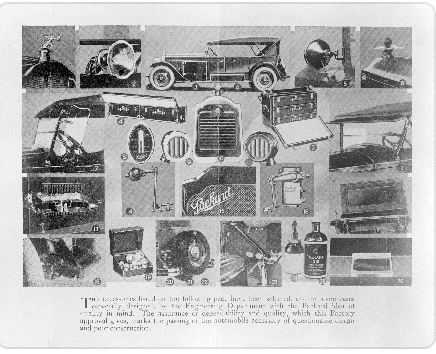 1926 Accessories Brochure Image