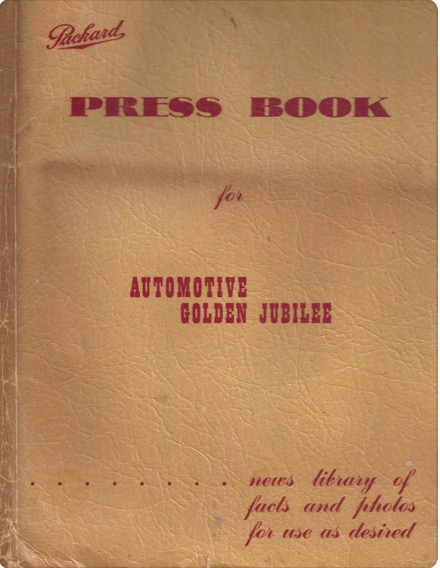 Packard Golden Jubilee Press Book Image