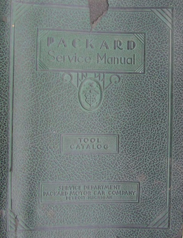 1935 Packard Tool Catalog Image