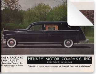 1948 Henney Nu-3-Way Landaulet & Limousine Brochure Image