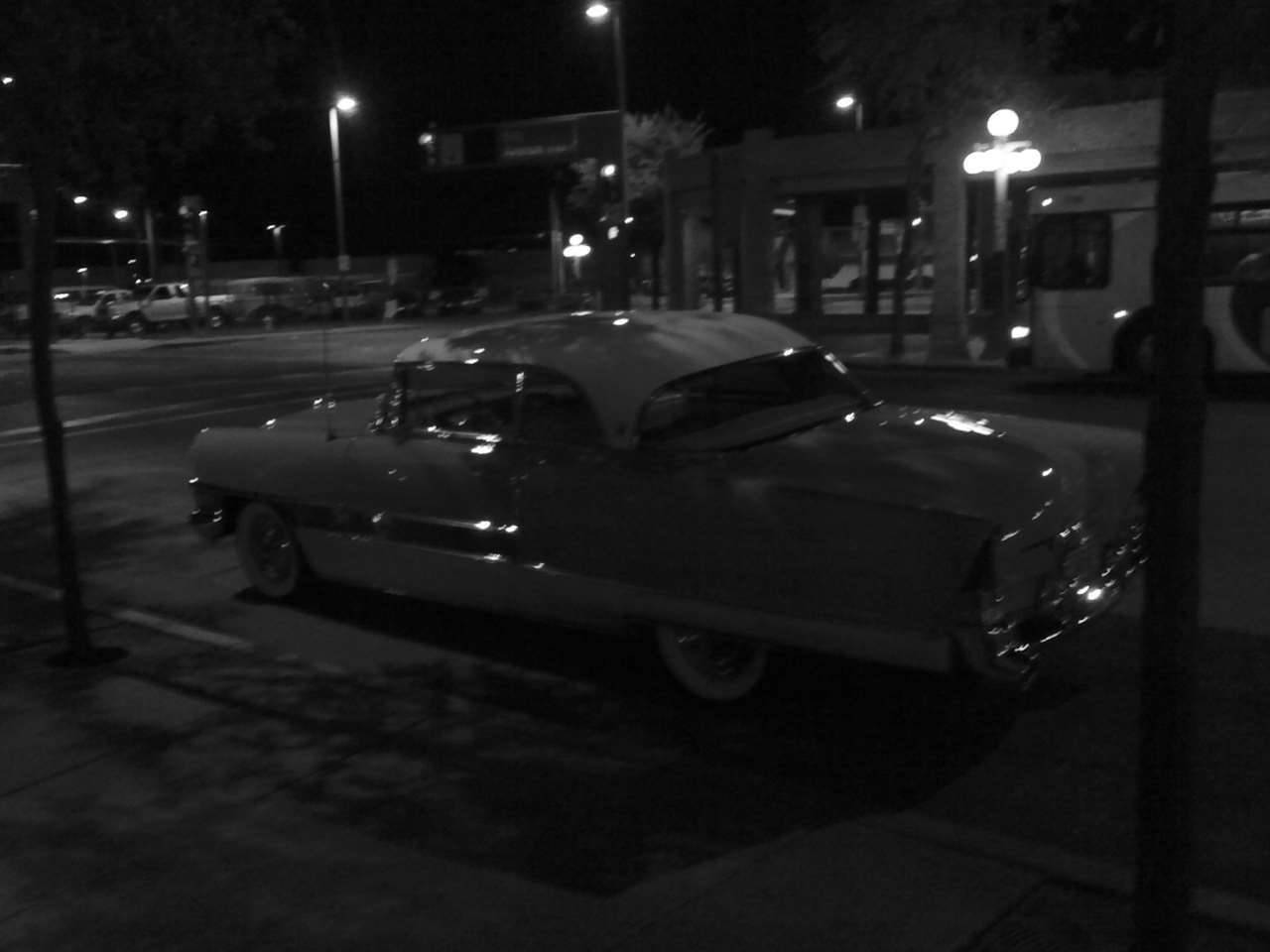 '55 400 in Downtown Tucson (B&W)